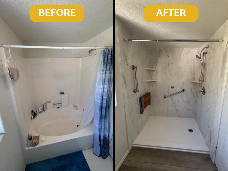 before and after - 2